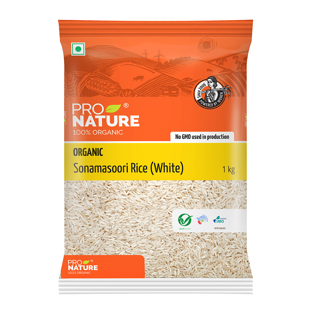 Sonamasoori Rice 1kg - Pro Nature Organic Foods